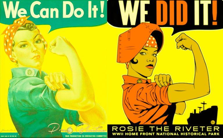 3-4 Rosie The Riveter_Signed